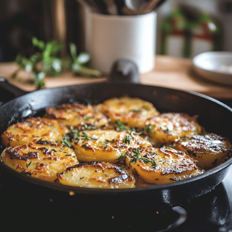 A cozy modern kitchen with warm lighting, featuring various cooking utensils, bowls of fresh vegetables, and rustic countertops. The scene subtly reflects the theme of British cooking, with hints of the ingredients used in Bubble and Squeak. The atmosphere is inviting and homely, capturing the essence of a food blog without focusing on a single dish.
