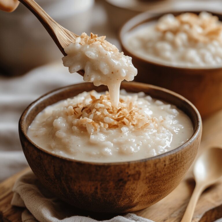A warm and inviting modern kitchen scene featuring various cooking tools and ingredients for rice pudding. Soft, natural lighting illuminates the countertops, showcasing a variety of utensils, bowls, and rice pudding ingredients like rice, milk, and spices. The atmosphere conveys comfort and professionalism, reflecting the theme of a cozy food blog post about a beloved rice pudding recipe.